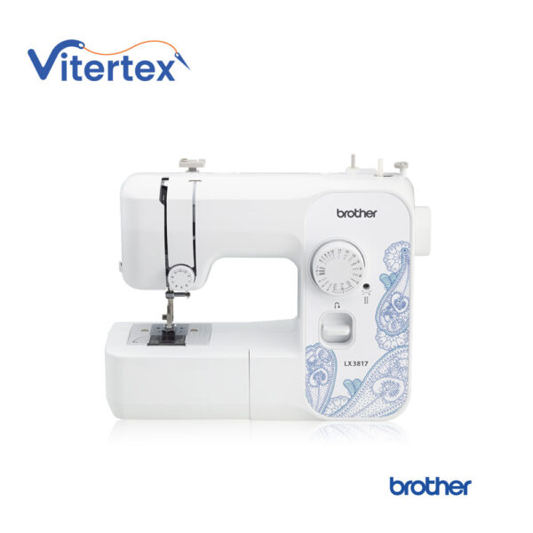 Máquina de Coser Doméstica Brother LX3817 – 17 Puntadas Incorporadas