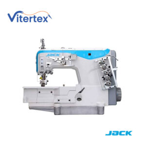 Recubridora Industrial Jack W4 – Acabados Profesionales para Ropa Deportiva